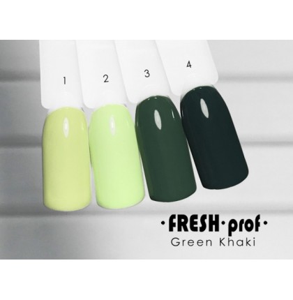 Гель-лак Fresh Prof Green Khaki G3