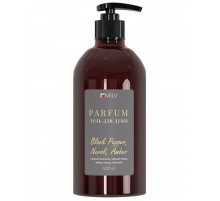 Парфюмированный гель для душа. BLACK PEPPER, NEROLI, AMBER. 500 мл Milv