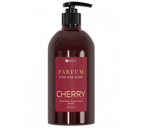 Парфюмированный гель для душа. CHERRY. 500 мл Milv
