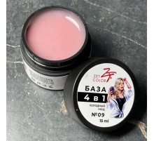 ZET COLOR БАЗА камуф 4 в 1 N9 холодный нюд 15мл