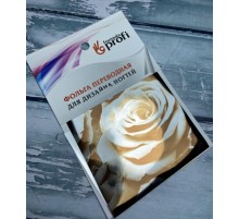 Фольга переводная «Розы» коричневая арт.8924