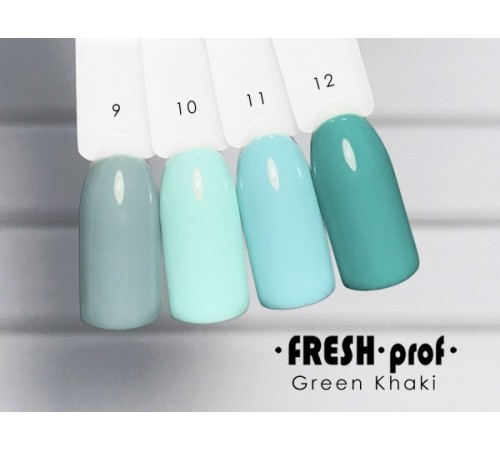Гель-лак Fresh Prof Green Khaki G9