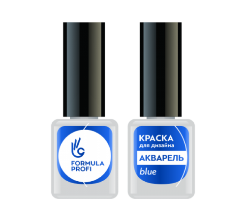 КРАСКА ДЛЯ ДИЗАЙНА АКВАРЕЛЬ, ЦВ. BLUE, 5 МЛ