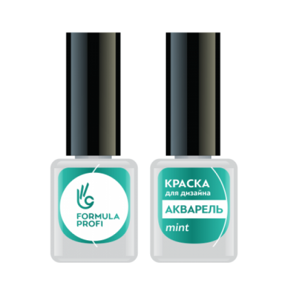 КРАСКА ДЛЯ ДИЗАЙНА АКВАРЕЛЬ, ЦВ. MINT, 5 МЛ