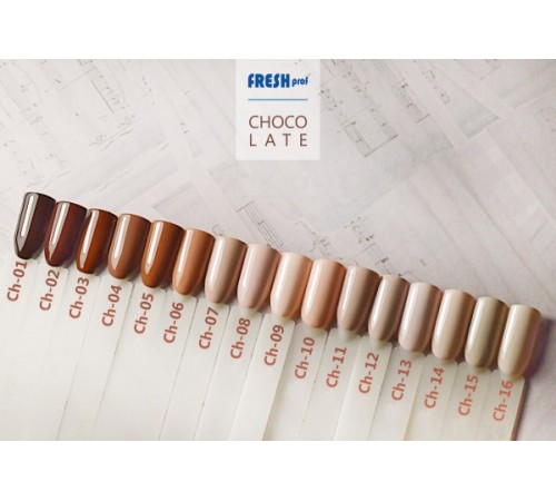 Гель-лак Fresh Prof Chocolate Ch02