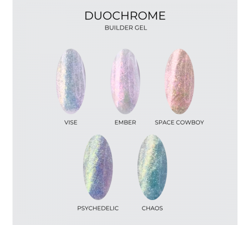 GLOW PRO Гель Builder Duochrome Ember, 20 мл