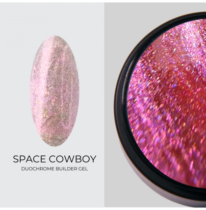 GLOW PRO Гель Builder Duochrome Space Cowboy, 20 мл