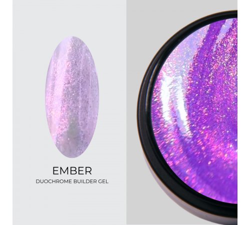 GLOW PRO Гель Builder Duochrome Ember, 20 мл