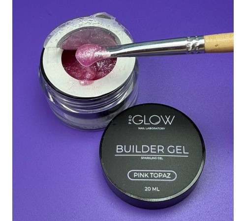 GLOW PRO Гель Builder Pink Topaz 20 мл