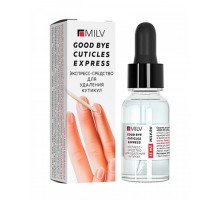 Кератогель щелочной EXPRESS "GOOD BYE CUTICLES". 15 мл Milv