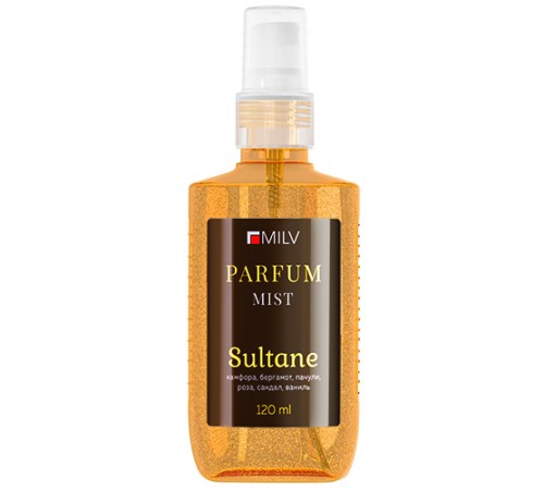 Парфюмированный мист для тела "SULTANE". 120 мл Milv