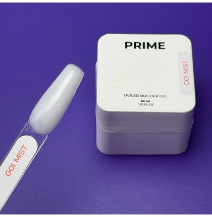 PRIME Гель Builder Glow PRO Prime G01 Mist , 30 мл