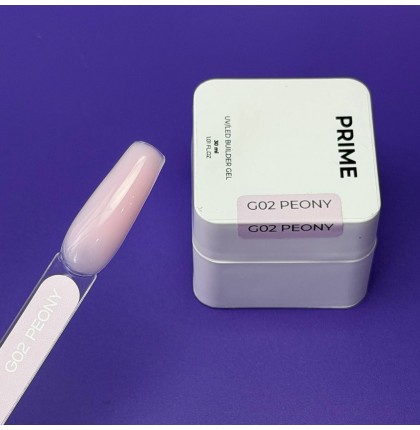 PRIME Гель Builder Glow PRO Prime G02 Peony , 30 мл