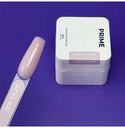 PRIME Гель Builder Glow PRO Prime G05 Taupe, 30 мл