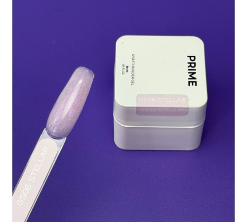 PRIME Гель Builder Glow PRO Prime GS06 Stellar , 30 мл