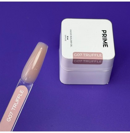 PRIME Гель Builder Glow PRO Prime G07 Truffle, 30 мл
