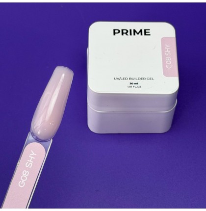 PRIME Гель Builder Glow PRO Prime G08 Shy , 30 мл