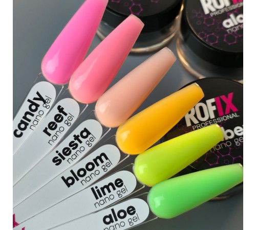 ROFIX Гель моделирующий Nano Gel ALOE, 20гр