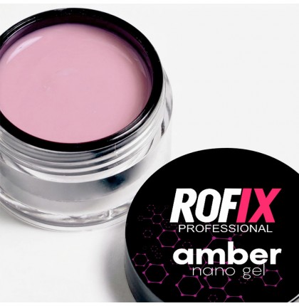 ROFIX Гель моделирующий Nano Gel AMBER, 20гр