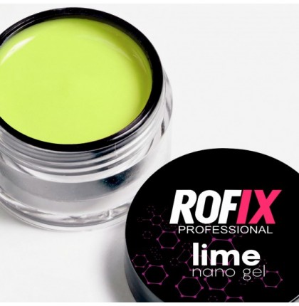 ROFIX Гель моделирующий Nano Gel LIME, 20гр