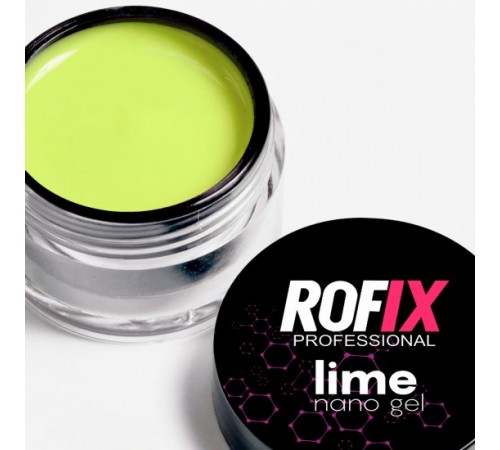 ROFIX Гель моделирующий Nano Gel LIME, 20гр