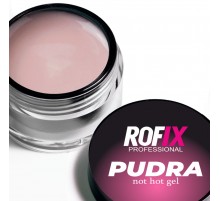 ROFIX Гель для наращивания ногтей Not Hot PUDRA, 20гр