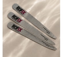 ROFIX Пилка фигурная серая (деревянная основа, тонкая) 180/240 грит