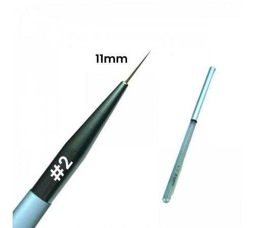 Кисть тонкая #2 ALGEBRA 11mm