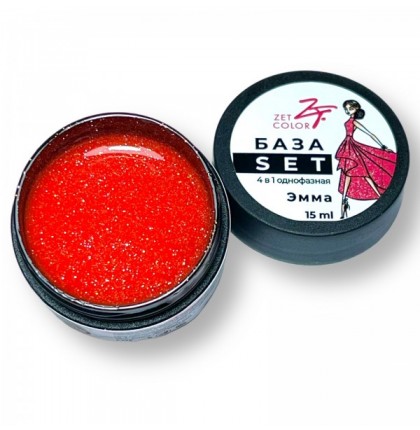 ZET COLOR  База SET 4в1 ЭММА 15мл
