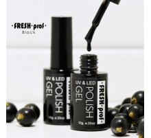 Гель-лак Fresh prof ELITE Black 10 мл