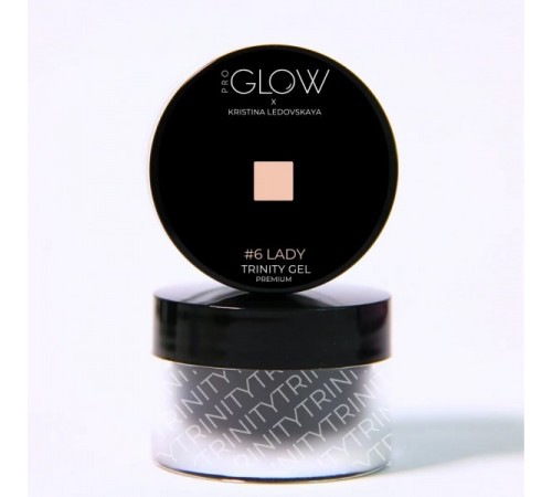 GLOW PRO Гель Trinity Premium #6 Lady, 20 мл