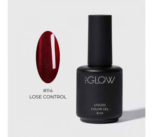 GLOW PRO Гель-лак #114 Lose control, 8 мл