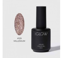 GLOW PRO Гель-лак #129 Millenium, 8 мл
