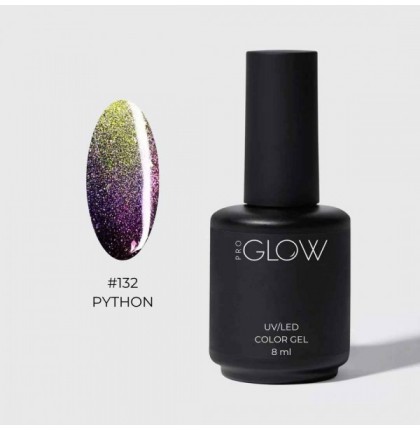 GLOW PRO Гель-лак #132 Python, 8 мл