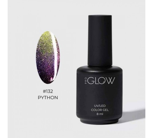 GLOW PRO Гель-лак #132 Python, 8 мл