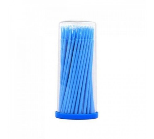 Микробраши одноразовые d.2.5 mm blue 100шт. в уп