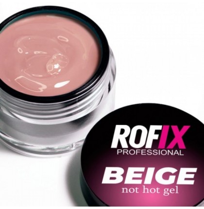 ROFIX Гель для наращивания ногтей Not Hot Beige, 20гр