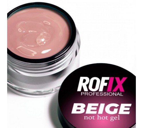 ROFIX Гель для наращивания ногтей Not Hot Beige, 20гр
