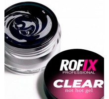 ROFIX Гель для наращивания ногтей Not Hot Clear, 20гр