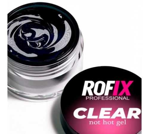 ROFIX Гель для наращивания ногтей Not Hot Clear, 50гр