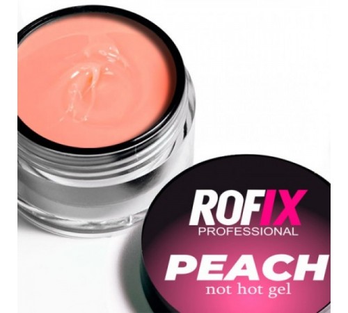 ROFIX Гель для наращивания ногтей Not Hot Peach, 50гр