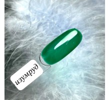 ZET COLOR Гель-лак ВИТРАЖНЫЙ изумрудный 8мл